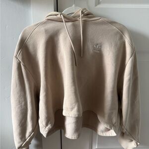 Adidas Cream Pullover Hoodie